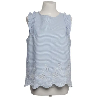 Topp (Blå, Vit) från Monteau Bomull, Polyester