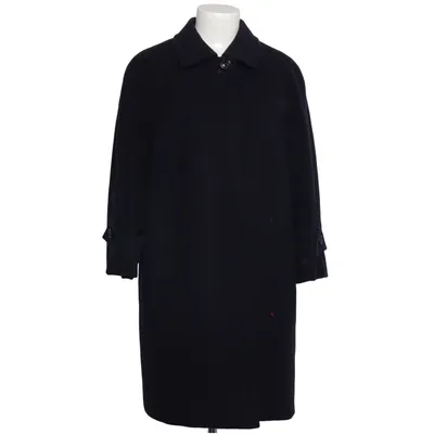 Jas (Blauw) van Hensel & Mortensen Kasjmier, Wol