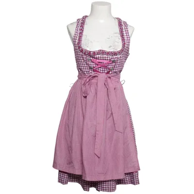 Dirndl (Lilla, Hvid) fra Country Life Bomuld, Polyester