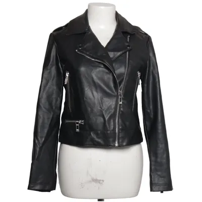 Bikerjack (Zwart) van Collection Pimkie Katoen, Polyester, Polyurethaan, Viscose