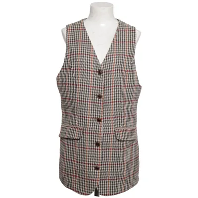 Suit vest (Beige, Multicolored) from Chase Elastane, Polyester, Wool