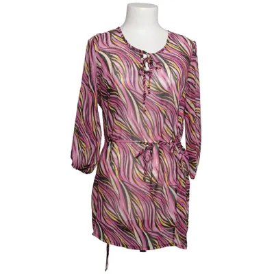 Slå-om bluse (Pink, Gul, Flerfarvet) fra Couture Line Polyester