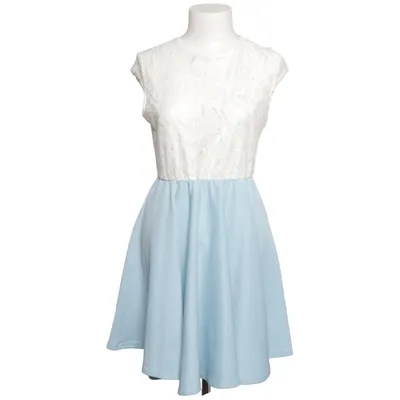 Robe (Blanc, Bleu) de Ecowish Élasthane, Polyester