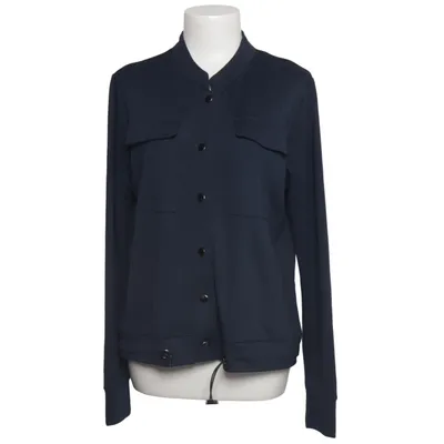 Jakke (Blå) fra Via Cortesa Elastan, Polyester, Viscose