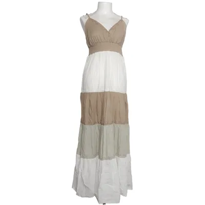Maxi dress (Beige, White, Multicolored) from Azara Cotton