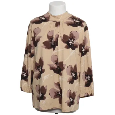 Blouse (Beige, Brown, Multicolored) from VA Milano Elastane, Viscose