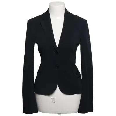 Blazer (Sort) fra Marc Cain Bomuld, Cupro, Elastan, Silke, Uld