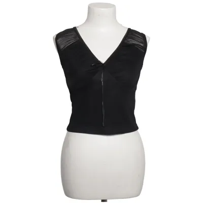 Crop top (Noir) de Authentic Style Polyester