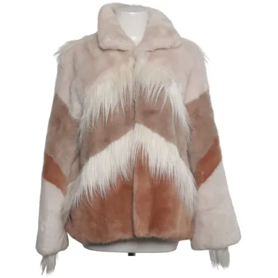 Jakke (Beige, Brun, Hvid) fra Elisabetta Franchi