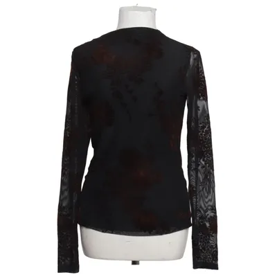 Top (Black, Brown) from By Me Elastane, Polyester, Viscose