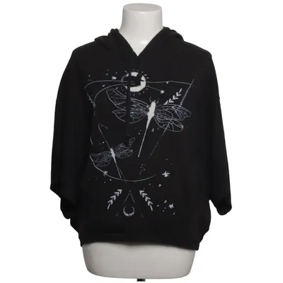 Kurzärmeliger Hoodie (Schwarz) von Outer Vision