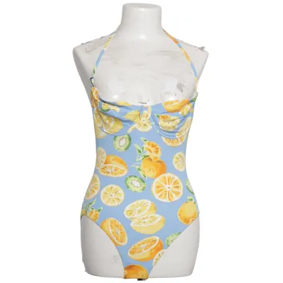 Swimsuit (Blue, Yellow, Multicolored) from Huit Elastane, Polyamide