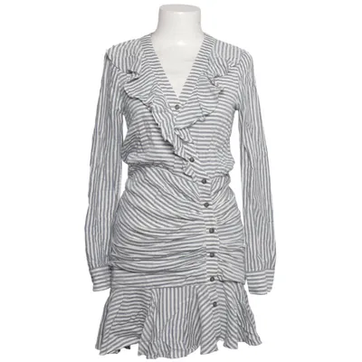 Jurk (Blauw, Wit) van Veronica Beard Katoen, Elastaan, Polyamide, Viscose