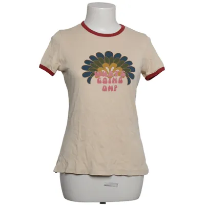 T-shirt (Beige, Rød, Flerfarvet) fra King Louie Økologisk bomuld