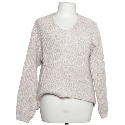 Sweater (White, Multicolored) from MSCH Copenhagen Acrylic, Organic cotton