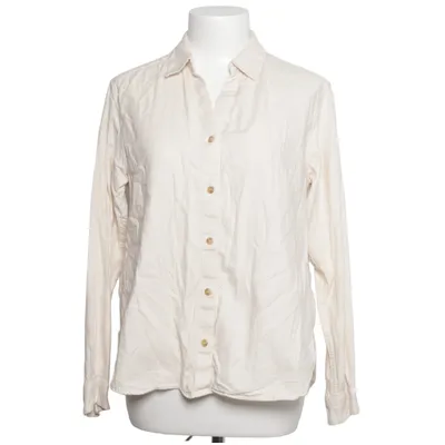 Skjorta (Beige) från Uniqlo Akryl, Bomull, Viskos