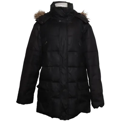 Down coat (Black) from Anson's Down, Feather, Polyamide, Polyester