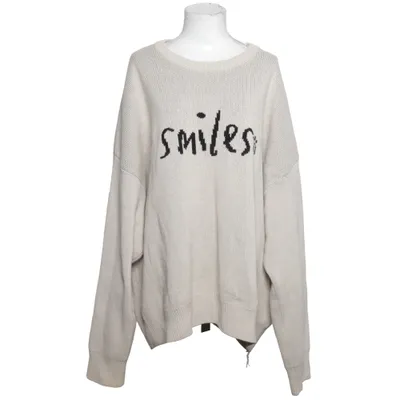 Sweater (White, Black) from Smile Cotton, Polyester