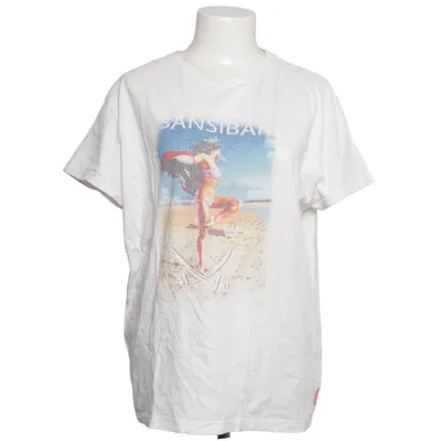T-shirt (Wit, Meerkleurig) van Sansibar Katoen