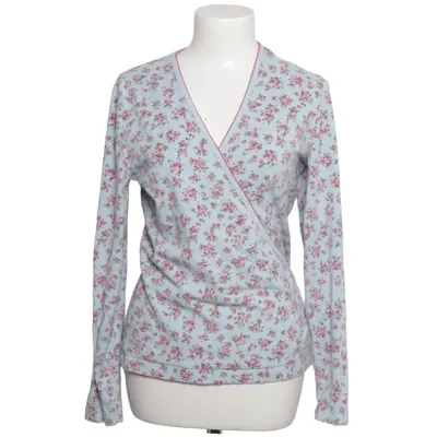 Wrap blouse (Blue, Pink) from Vanity Fair Cotton, Elastane