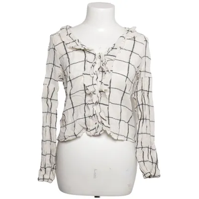 Blouse (Wit, Zwart) van By Anthropologie Katoen