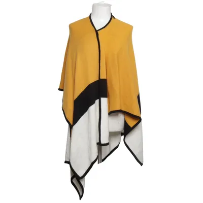 Poncho (Yellow, Black, White) from Baby Alpaca