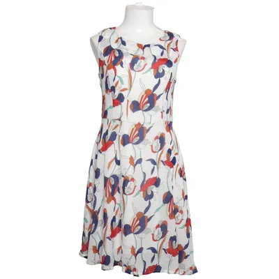 Dress (White, Multicolored) from Zeagoo Elastane, Polyester