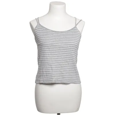 Tank Top (Gray, White) from Double Agent Cotton
