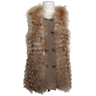 Gilet (Beige, Bruin) van Airfield Acryl, Polyester, Wol