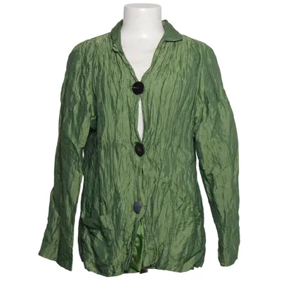 Jack (Groen) van Hopsack Metallvezel, Polyamide, Polyester
