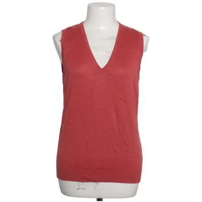 Pull sans manches (Rouge) de Cecilia Classics Acrylique, Coton
