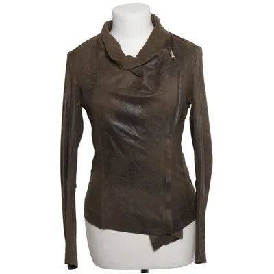 Jakke (Grøn) fra Zara Woman Elastan, Polyester