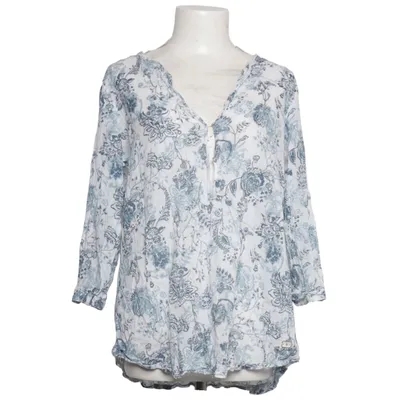 Blouse (Blauw, Wit) van Arqueonautas Katoen
