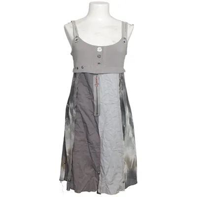 Dress (Gray, Multicolored) from Soggo Cotton, Polyester