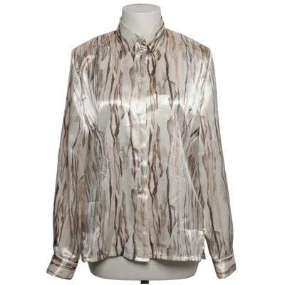 Blouse (Beige, Marron, Blanc) de Sommermann Polyester