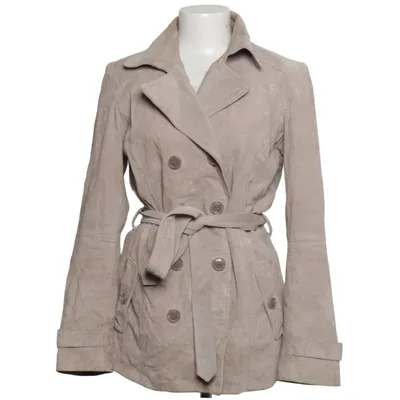 Trench-coat (Marron) de GDM Cuir, Polyester