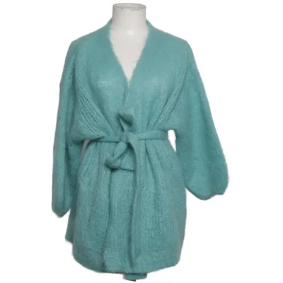 Cardigan (Blue) from Sweet Lemon Mohair, Polyamide, Wool