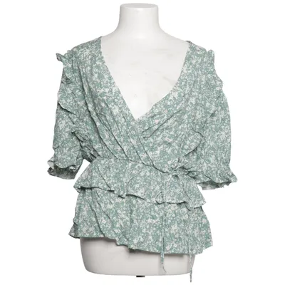 Blouse (Green, White) from Dorothy Perkins Viscose