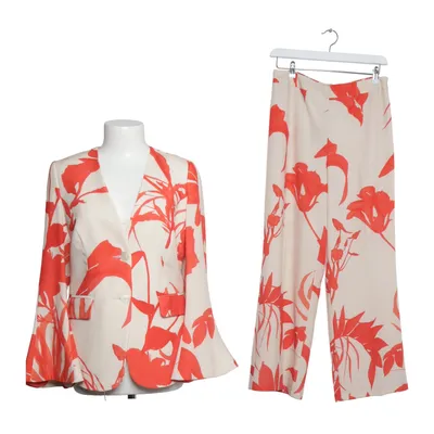 Suit (Beige, Orange, White) from Alba Moda Elastane, Polyester