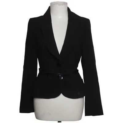 Blazer (Zwart) van Kaliko Elastaan, Polyester, Viscose