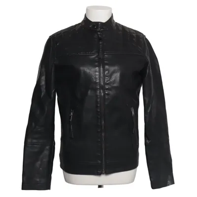Jacket (Black) from New Look Men Cotton, Polyester, Polyurethane