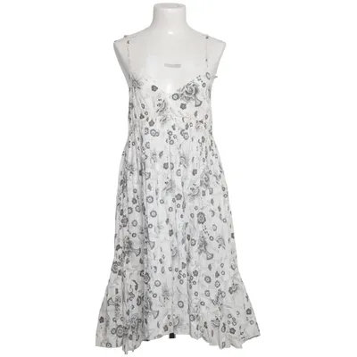 Dress (White, Gray) from Virmani Cotton