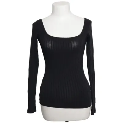 Long sleeve T-shirt (Black) from HundHund Cotton, Elastane, Lyocell