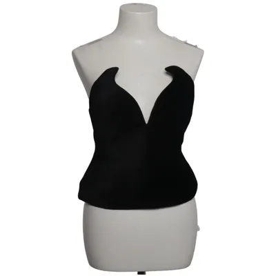Corset (Noir) de Zara Coton, Viscose