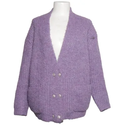 Cardigan (Fetiche) from Gold & Silver Polyamide, Polyester, Wool