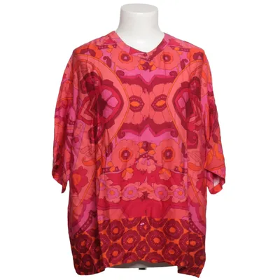 Blus (Rosa, Orange, Flerfärgad) från Milano Italy Viskos