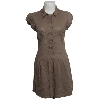 Shirt dress (Beige) from DDP Cotton