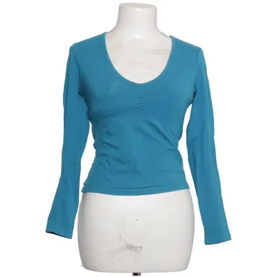 T-shirt à manches longues (Bleu) de Moda International Coton, Élasthane