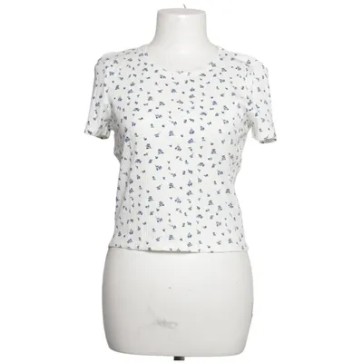 T-shirt (Weiß, Blau) von Pigalle Baumwolle, Elasthan