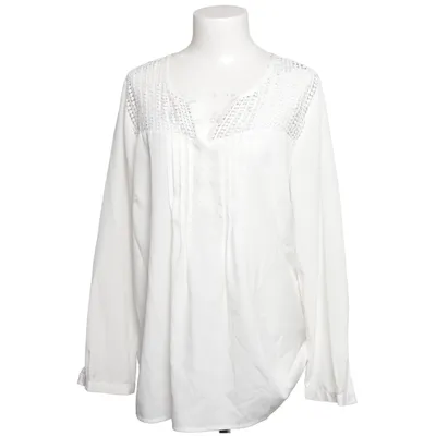 Blouse (White) from Ambria Cotton, Polyester